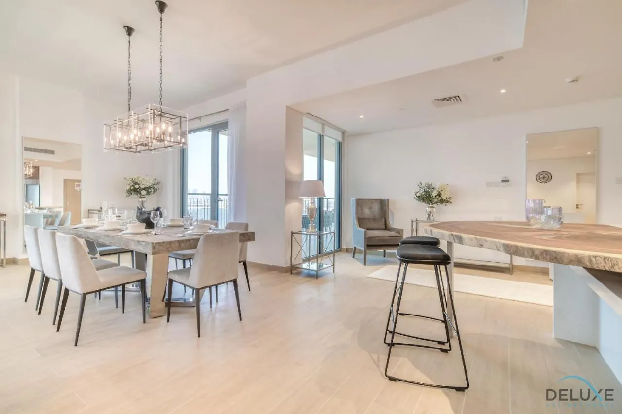 Peaceful 4Br Penthouse With Assistant Room At Le Pont Jumeirah By Deluxe Holiday Homes Dubai Apartment